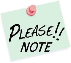 Please Note